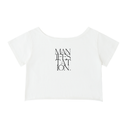 MANIFESTATION | Off Shoulder Rolled Hem Shirt image 0