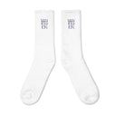 Manifestation | Embroidered Crew Socks image 0